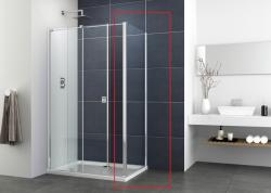 Sanotechnik Prestige oldalelem A100U/A120U tolóajtóhoz Easy Clean (8 mm) (F90U) - zuhanystore
