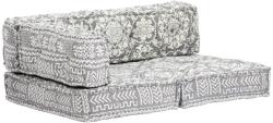 vidaXL Pernă fotoliu puf, gri deschis, material textil (249427)