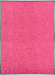 vidaXL Covoraș de ușă lavabil roz 90x120 cm (323448)