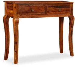 vidaXL Masă consolă din lemn masiv de sheesham, 90 x 32 x 76 cm (245159) Comoda