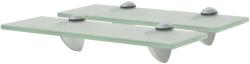 vidaXL Rafturi suspendate, 2 buc. , 30 x 20 cm, sticlă, 8 mm (3051534) Raft