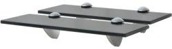 vidaXL Rafturi suspendate, 2 buc. , 30 x 10 cm, sticlă, 8 mm (3051502) Raft