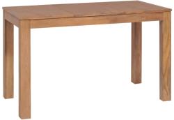 vidaXL Masă, lemn masiv de tec cu finisaj natural, 120 x 60 x 76 cm (246953)