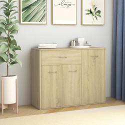 vidaXL Servantă, stejar Sonoma, 88 x 30 x 70 cm, PAL (800678) Comoda