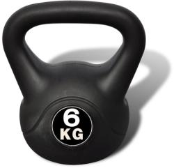 vidaXL Greutate tip bilă cu mâner Kettlebell 6 kg (90388)