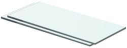vidaXL Rafturi, 2 buc. , 40 x 12 cm, panouri sticlă transparentă (3051552) Raft