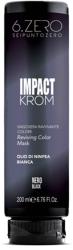 6.Zero Impact Krom Színfrissítő Maszk 200ml Fekete