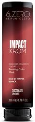 6.Zero Impact Krom Színfrissítő Maszk 200ml Csokoládébarna
