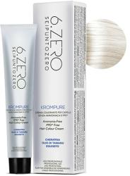 6.Zero Krompure Ammóniamentes Krémhajfesték 100ml 000