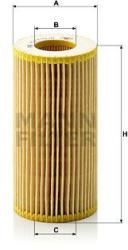 Mann-filter Filtru ulei MANN-FILTER HU 719/8 x (HU 719/8 x) - automobilus