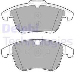 DELPHI set placute frana, frana disc DELPHI LP1967 - automobilus