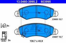 ATE set placute frana, frana disc ATE 13.0460-3995.2 (13.0460-3995.2)
