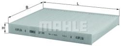 MAHLE Filtru, aer habitaclu MAHLE LA 144 (LA 144)