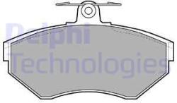 DELPHI set placute frana, frana disc DELPHI LP1409 (LP1409)