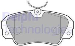 DELPHI set placute frana, frana disc DELPHI LP848 (LP848)