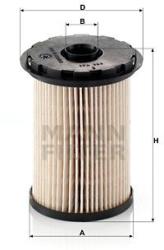 Mann-filter filtru combustibil MANN-FILTER PU 731 x (PU 731 x) - automobilus
