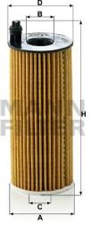 Mann-filter Filtru ulei MANN-FILTER HU 6004 x (HU 6004 x) - automobilus