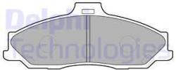DELPHI set placute frana, frana disc DELPHI LP1555 - automobilus