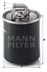 Mann-filter filtru combustibil MANN-FILTER WK 842/17 (WK 842/17) - automobilus