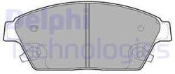 DELPHI set placute frana, frana disc DELPHI LP2170 (LP2170)