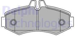DELPHI set placute frana, frana disc DELPHI LP1425 (LP1425)