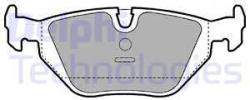 DELPHI set placute frana, frana disc DELPHI LP907 (LP907)