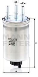 Mann-filter filtru combustibil MANN-FILTER WK 829/3 (WK 829/3)