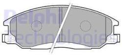 DELPHI set placute frana, frana disc DELPHI LP1743 (LP1743)