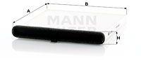 Mann-filter Filtru, aer habitaclu MANN-FILTER CU 24 009 (CU 24 009)