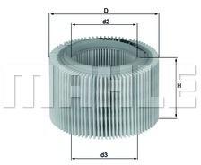 MAHLE Filtru aer MAHLE LX 718 (LX 718)