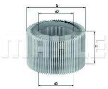 MAHLE Filtru aer MAHLE LX 718