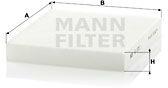 Mann-filter Filtru, aer habitaclu MANN-FILTER CU 2351 (CU 2351)