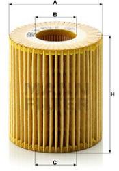 Mann-filter Filtru ulei MANN-FILTER HU 815/2 x (HU 815/2 x) - automobilus