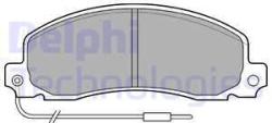DELPHI set placute frana, frana disc DELPHI LP504 (LP504)