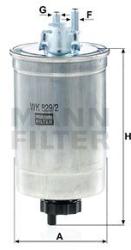 Mann-filter filtru combustibil MANN-FILTER WK 829/2 (WK 829/2) - automobilus