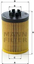 Mann-filter Filtru ulei MANN-FILTER HU 712/8 x (HU 712/8 x) - automobilus