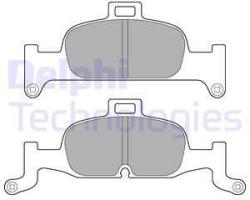 DELPHI set placute frana, frana disc DELPHI LP3239 (LP3239)