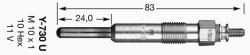 NGK Bujie incandescenta NGK D-Power 6704 (6704)