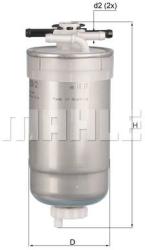 MAHLE filtru combustibil MAHLE KL 233/2 (KL 233/2) - automobilus