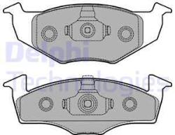 DELPHI set placute frana, frana disc DELPHI LP1249 (LP1249)
