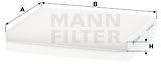 Mann-filter Filtru, aer habitaclu MANN-FILTER CU 2243 (CU 2243)