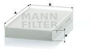 Mann-filter Filtru, aer habitaclu MANN-FILTER CU 1629 - automobilus