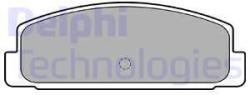 DELPHI set placute frana, frana disc DELPHI LP1766 (LP1766)