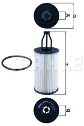 MAHLE Filtru ulei MAHLE OX 814D (OX 814D) - automobilus