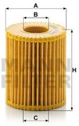 Mann-filter Filtru ulei MANN-FILTER HU 7009 z (HU 7009 z) - automobilus