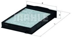MAHLE Filtru, aer habitaclu MAHLE LAK 175 (LAK 175)