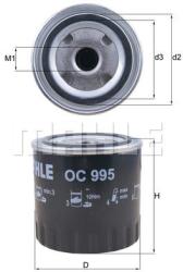 MAHLE Filtru ulei MAHLE OC 995 (OC 995) - automobilus