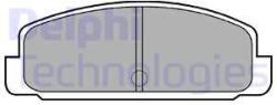 DELPHI set placute frana, frana disc DELPHI LP401 (LP401)