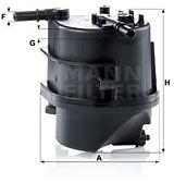 Mann-filter filtru combustibil MANN-FILTER WK 939 (WK 939) - automobilus