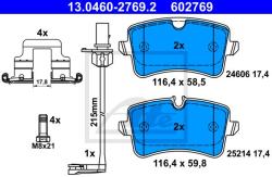 ATE set placute frana, frana disc ATE 13.0460-2769.2 (13.0460-2769.2)